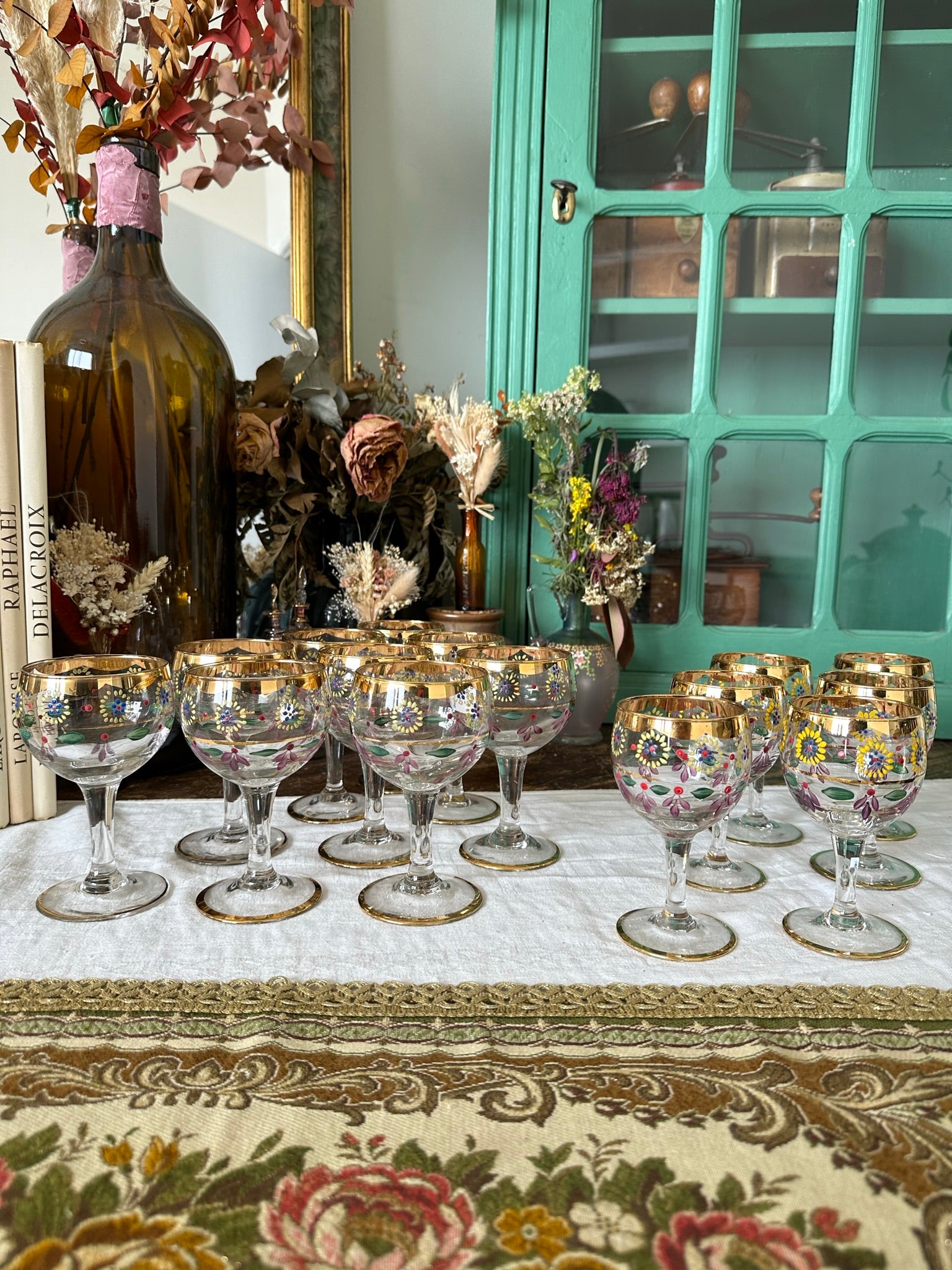 Verres à Eau en Verre de Murano par Mariana Iskra, Verres de Murano