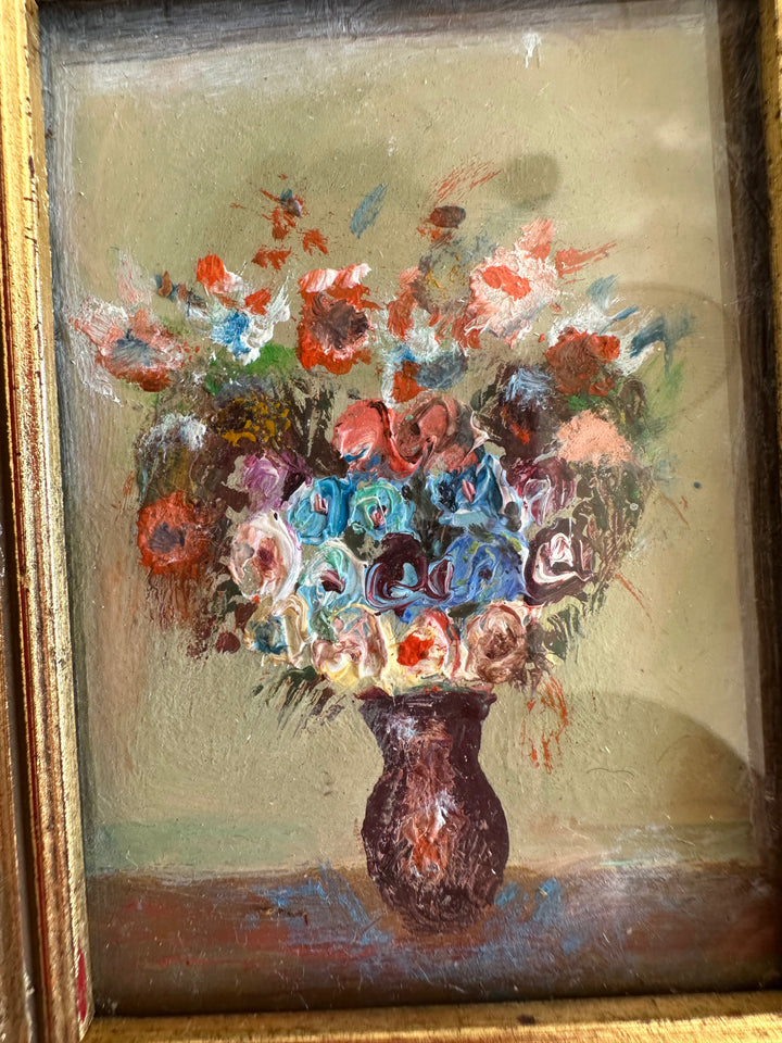 Peintures florale dans cadres à poser