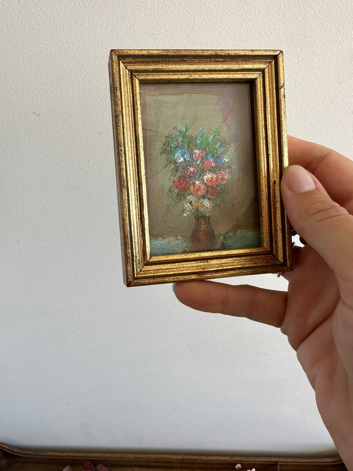 Peintures florale dans cadres à poser