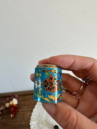 Soliflors émaillés miniatures
