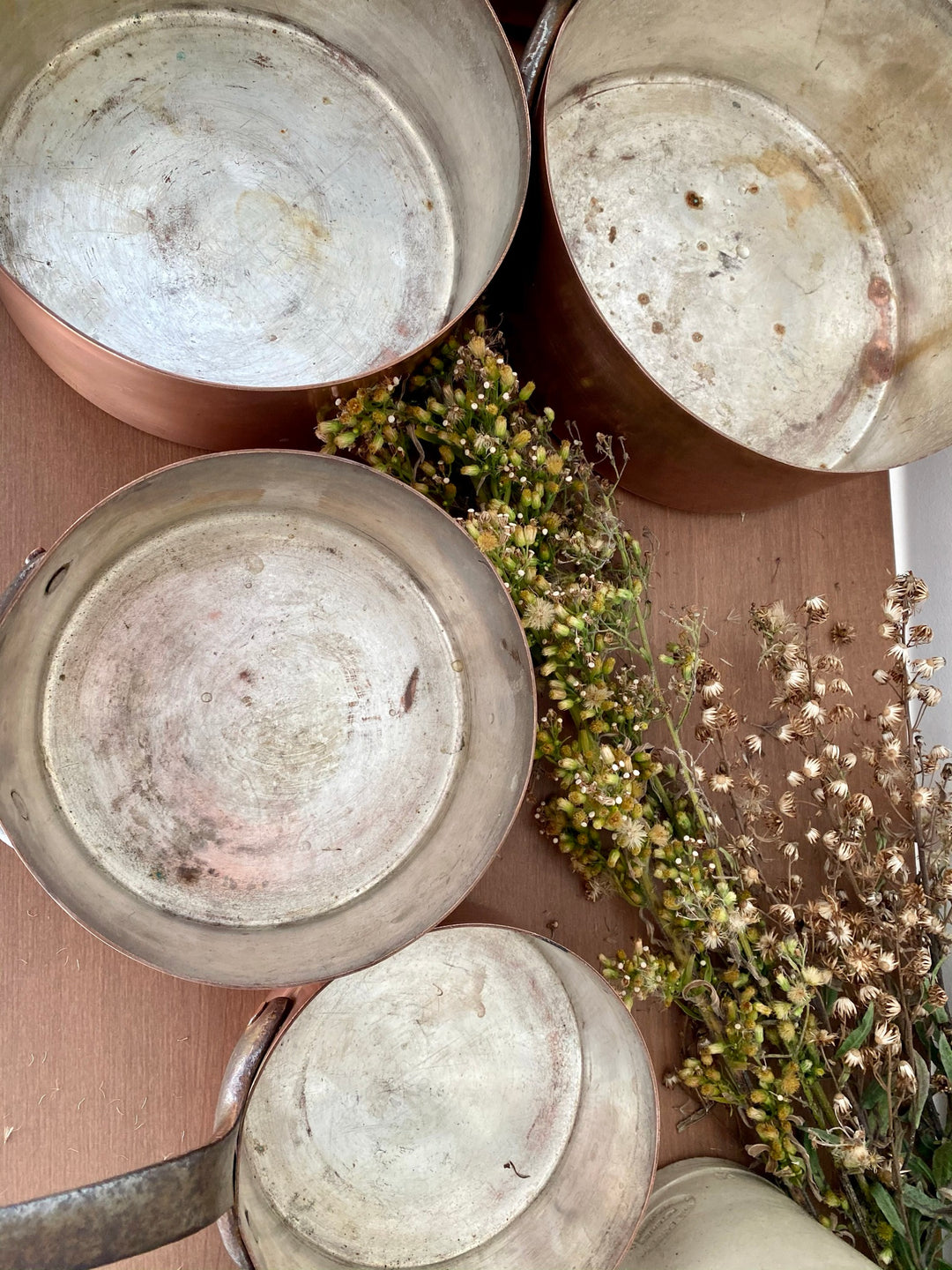 Casseroles en cuivre vintage #2