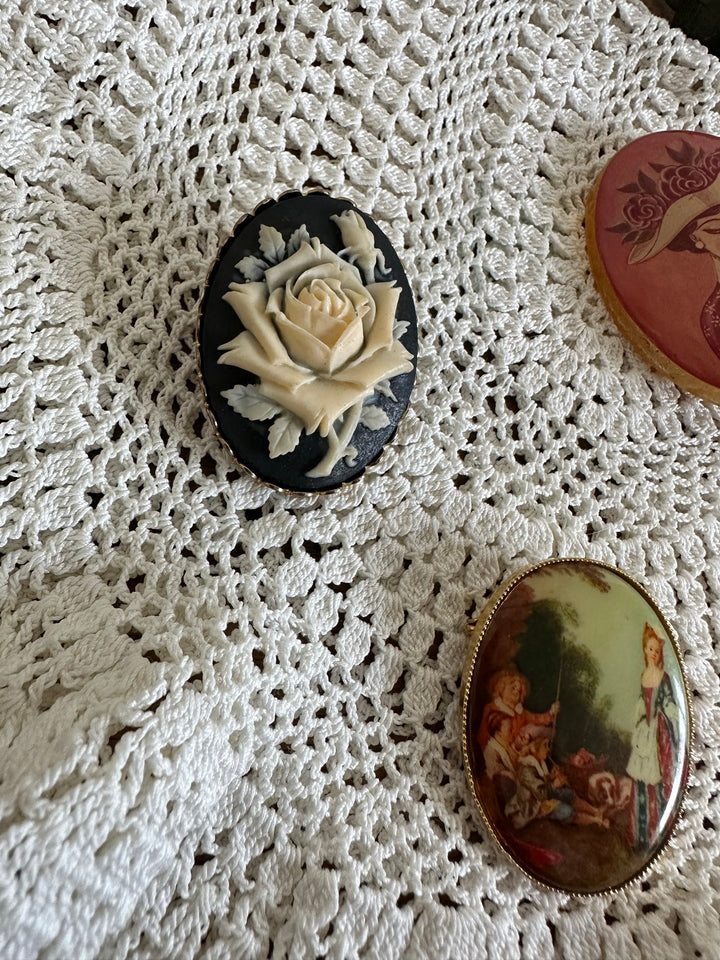 Broches vintage années 50