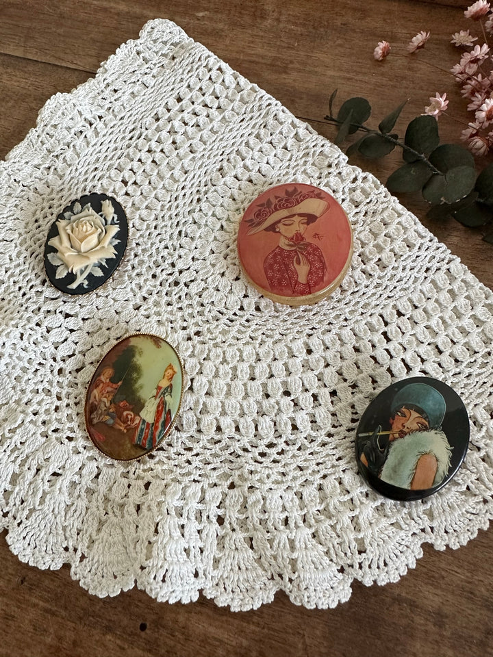 Broches vintage années 50