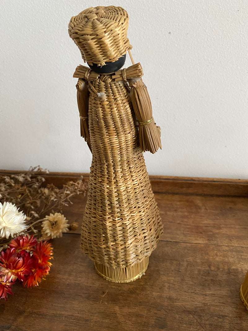 Ancien Ours En Paille Vintage Steiff, Fabriqué En Allemagne - Collection