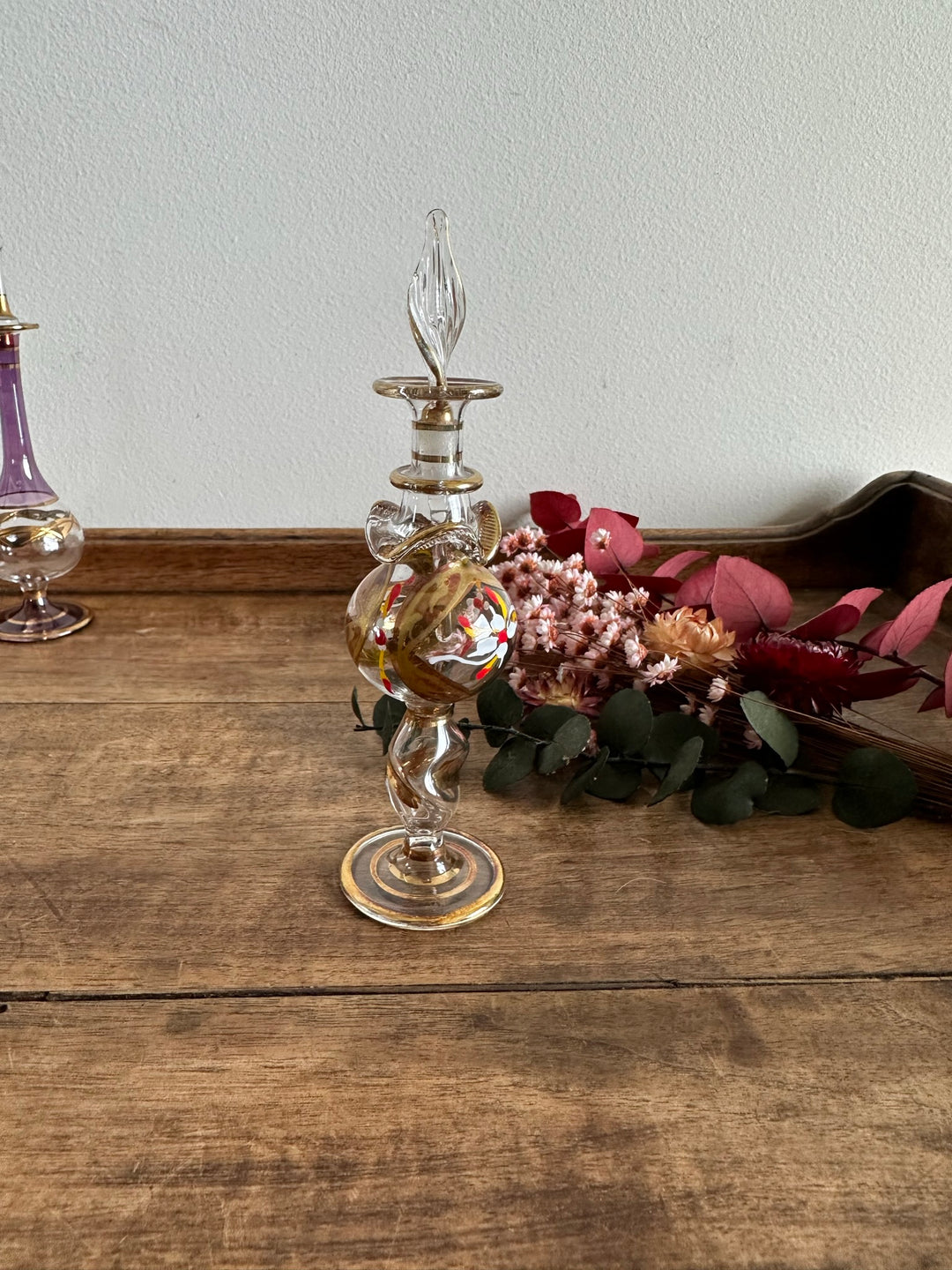 Fioles à parfum égyptiennes vintage