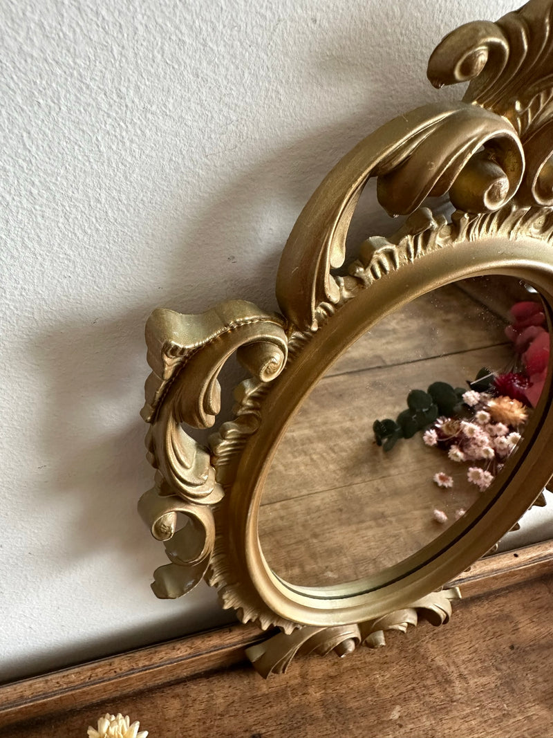 Miroir effet baroque made in Italy