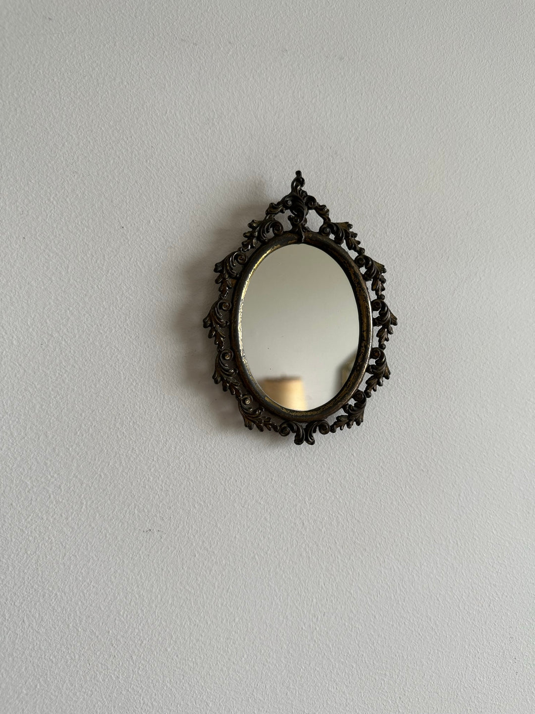 Miroir XS dentelle sculpté métal