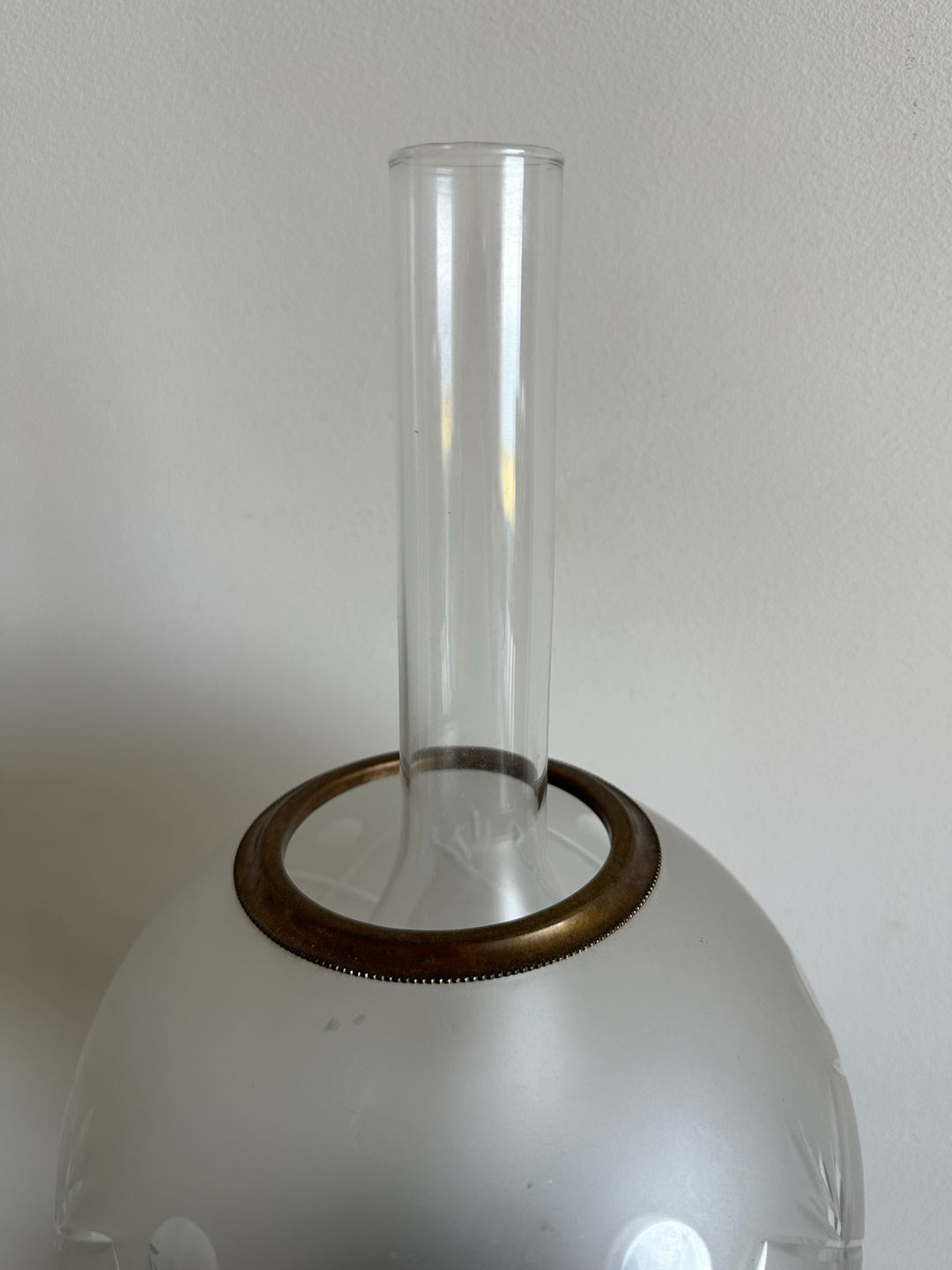 Lampe à huile électrifiée en laiton estimation 1930