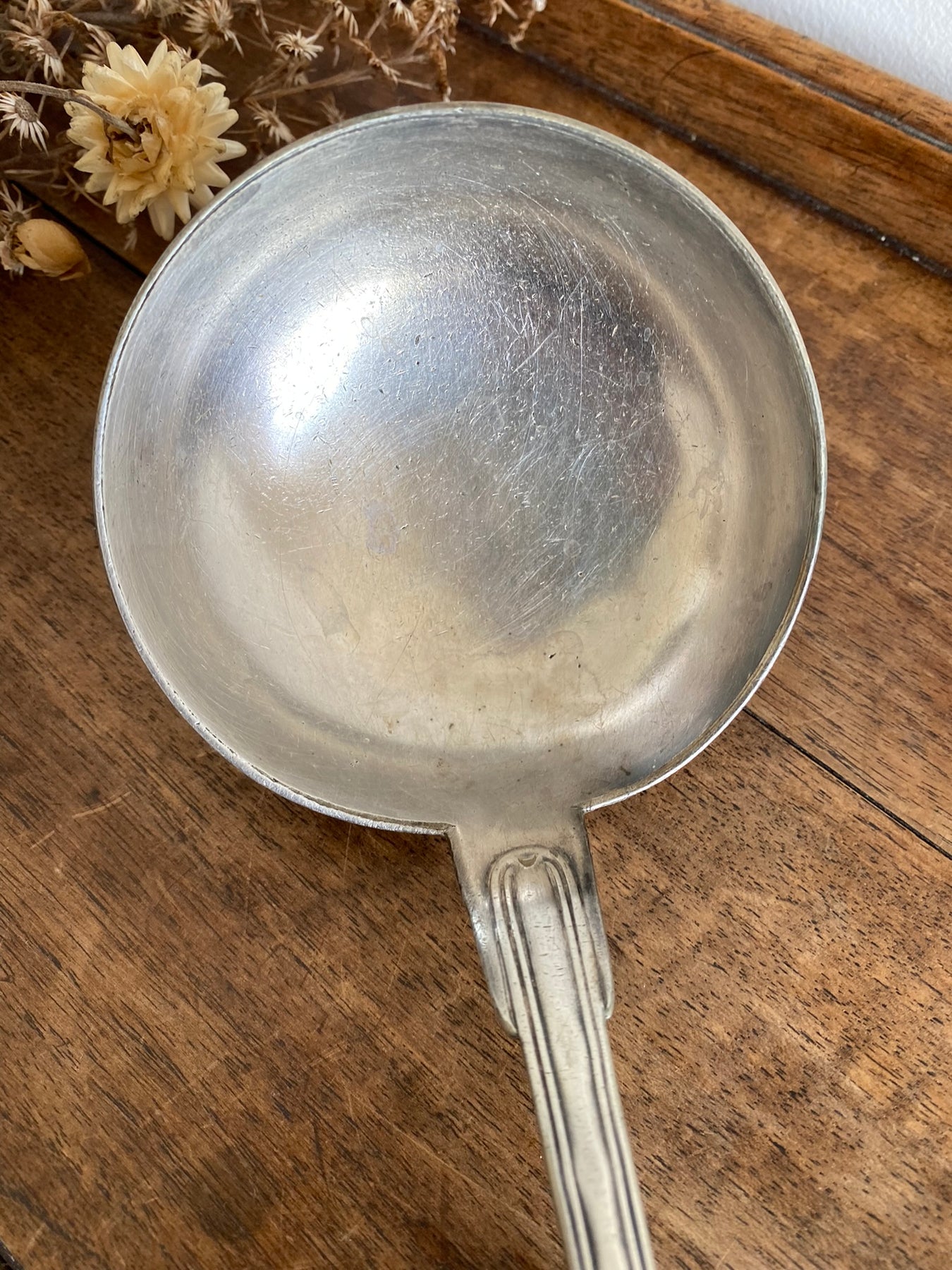 Loucche Louche en métal argenté | Ma Cabane Vintage