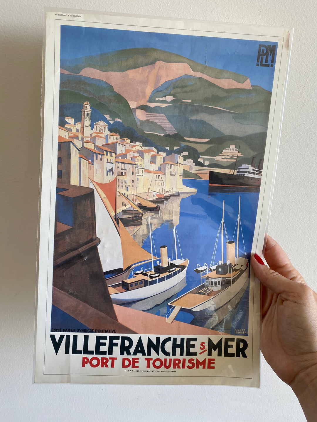 Affiches de voyage compagnie des chemin de fer française PLM