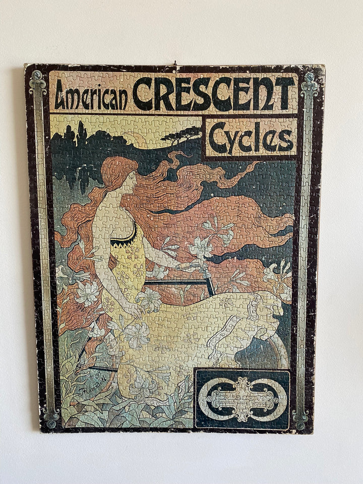 Puzzle American crescent cycles 1979