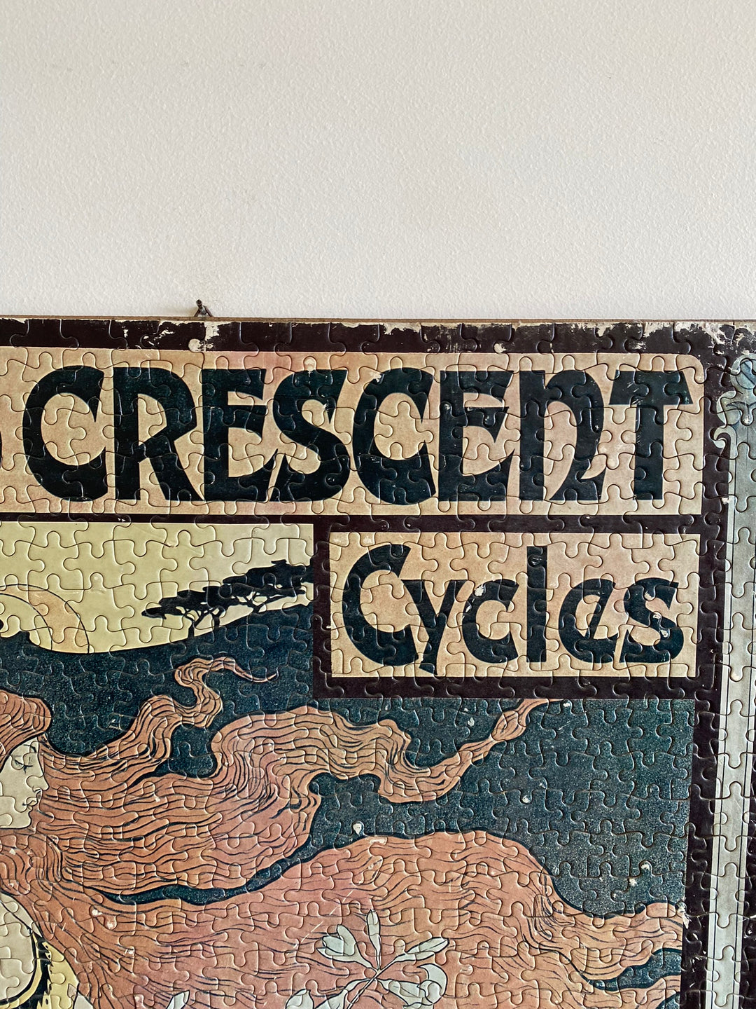 Puzzle American crescent cycles 1979