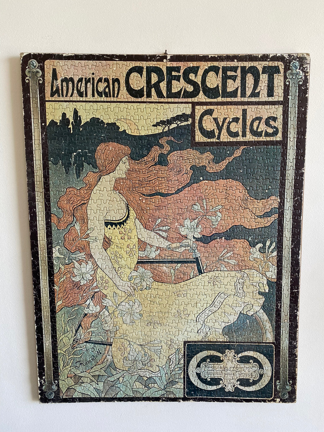 Puzzle American crescent cycles 1979