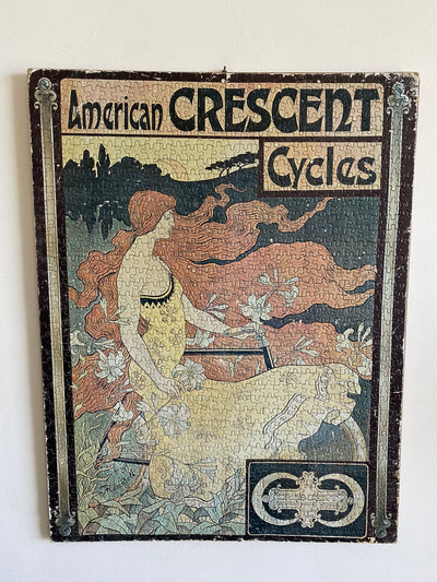 Puzzle American crescent cycles 1979