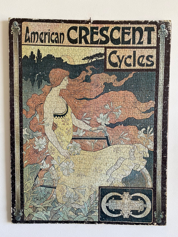 Puzzle American crescent cycles 1979