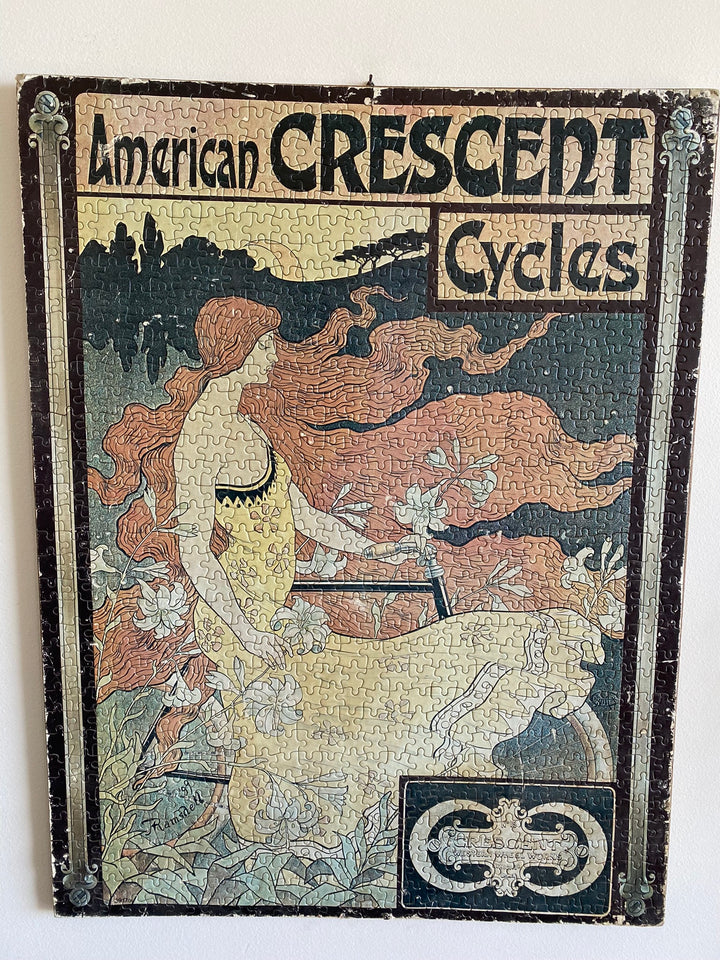 Puzzle American crescent cycles 1979