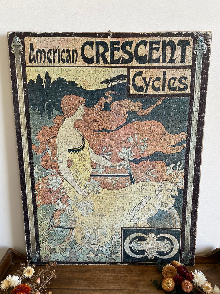 Puzzle American crescent cycles 1979