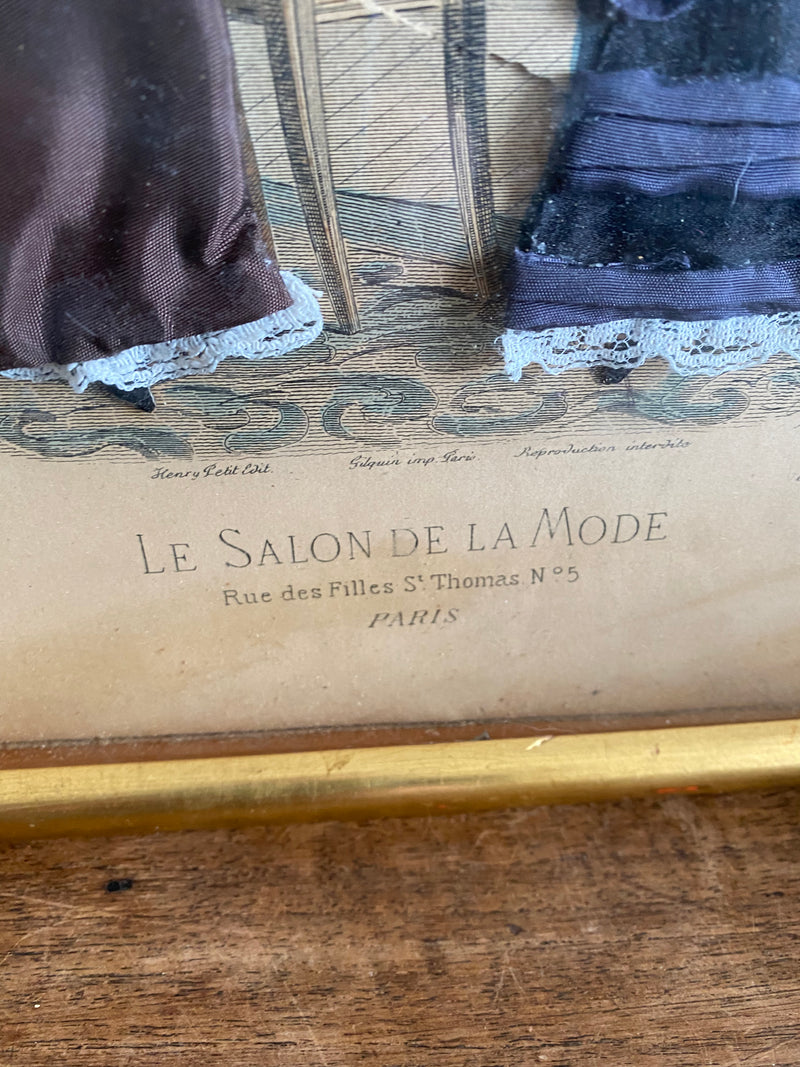 Cadre Le Salon De La Mode