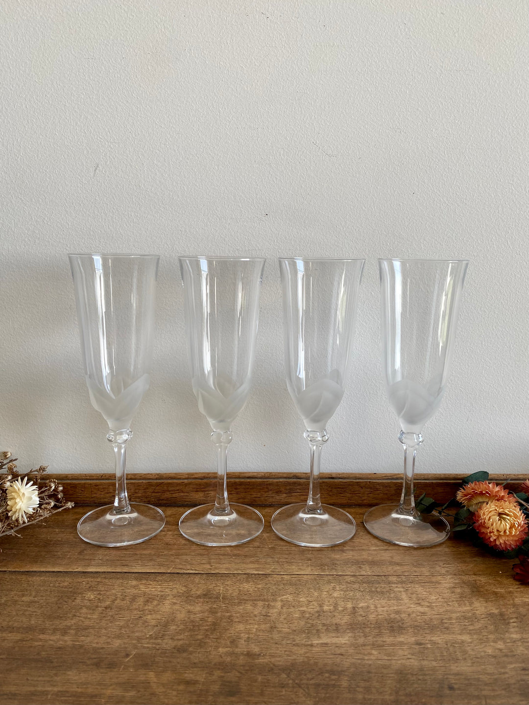 Verres à pied en cristal CDA