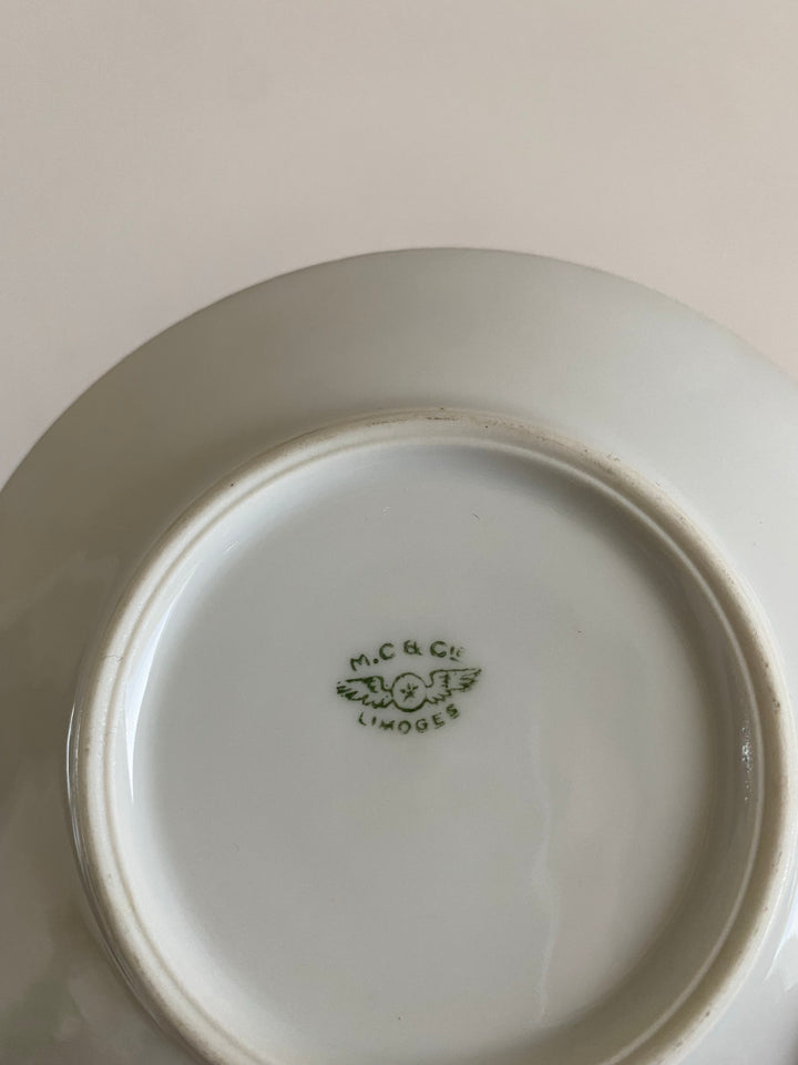 Tasses à café Art déco Limoges Fabricant Chabrol Frères et Poirier 1917