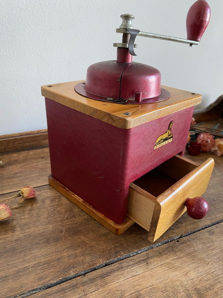 Moulin à café Grulet bois et métal