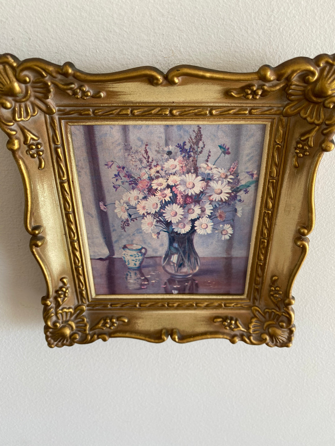 Cadres style rococo bouquet de fleurs