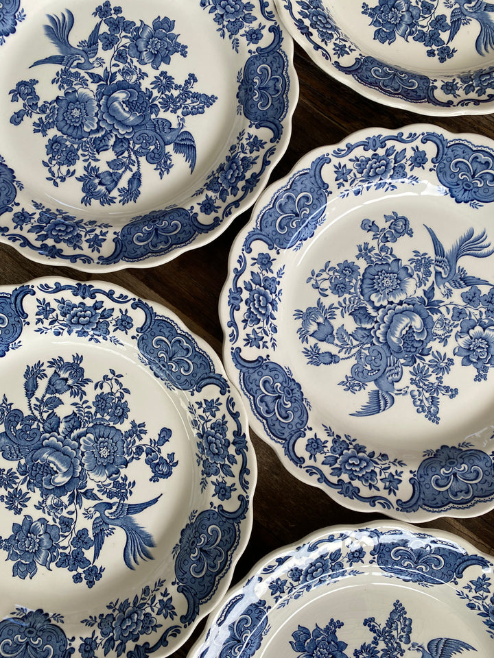 Assiettes plates et creuses Ridgway