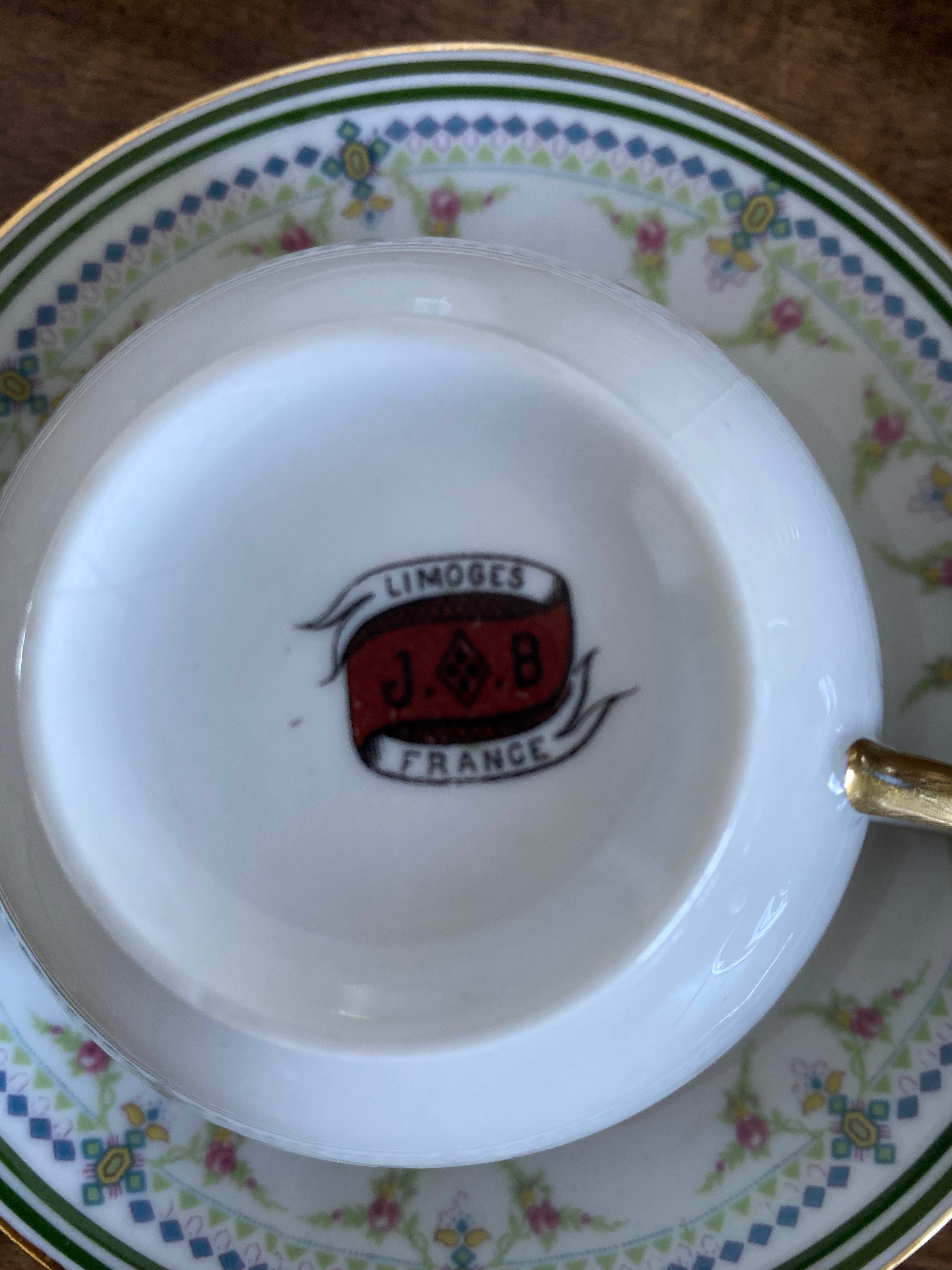 Service Complet Porcelaine De Limoges J B France Ma Cabane Vintage Service Complet Porcelaine De Limoges J B France Ma Cabane Vintage