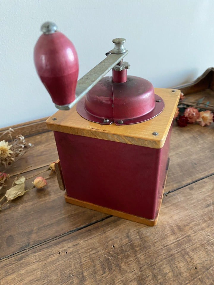 Moulin à café Grulet bois et métal