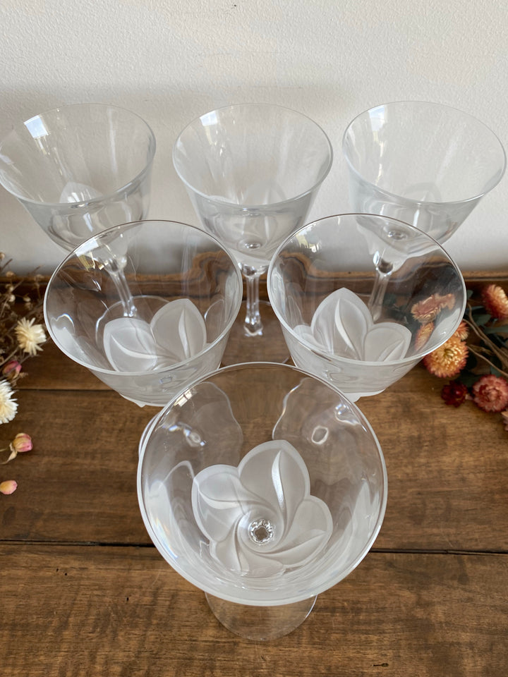 Verres à pied en cristal CDA