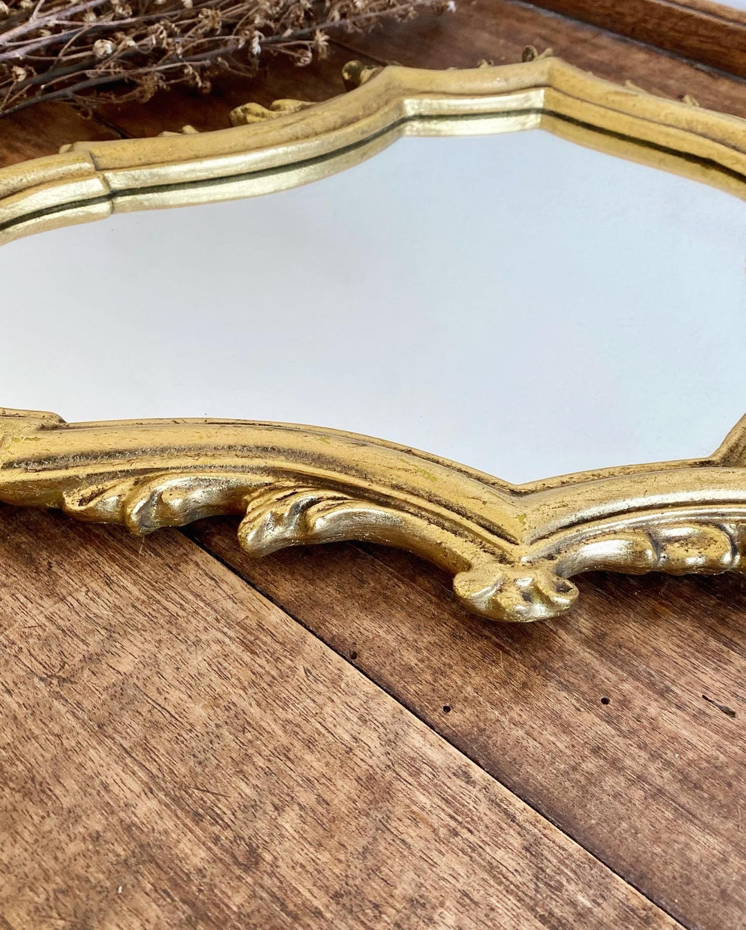 Miroir mural style baroque rococo