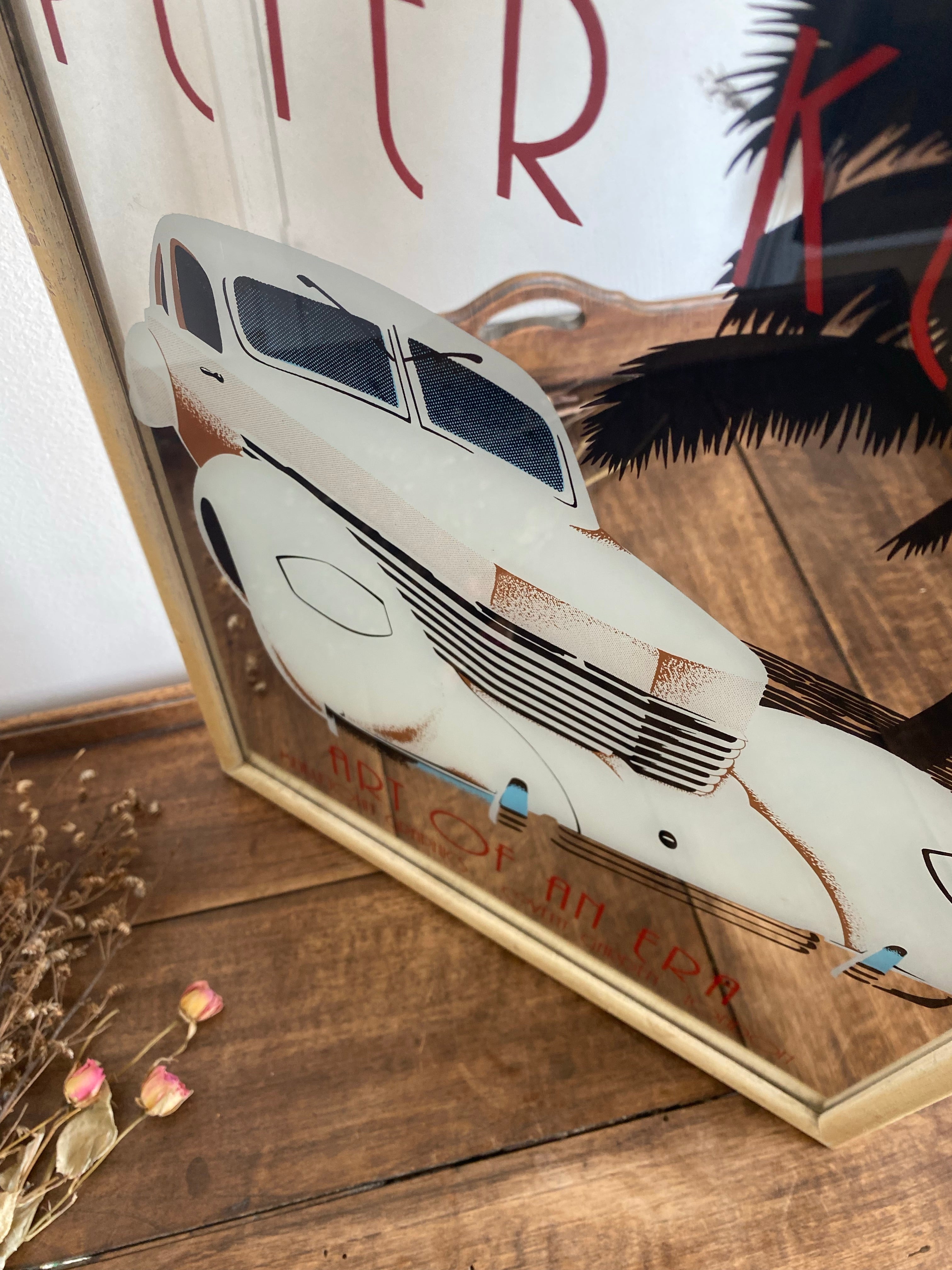 Miroir publicitaire Peter Kelly, Art Of An Era | Ma Cabane Vintage