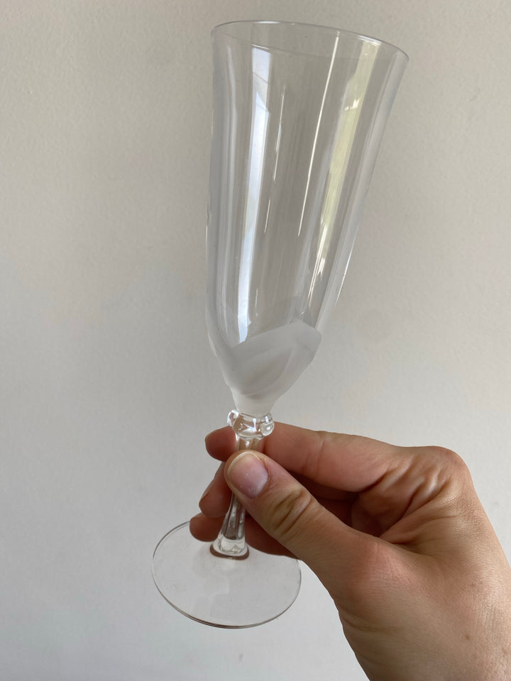 Verres à pied en cristal CDA