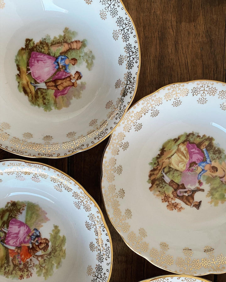 Coupelles à dessert en porcelaine de Bavaria