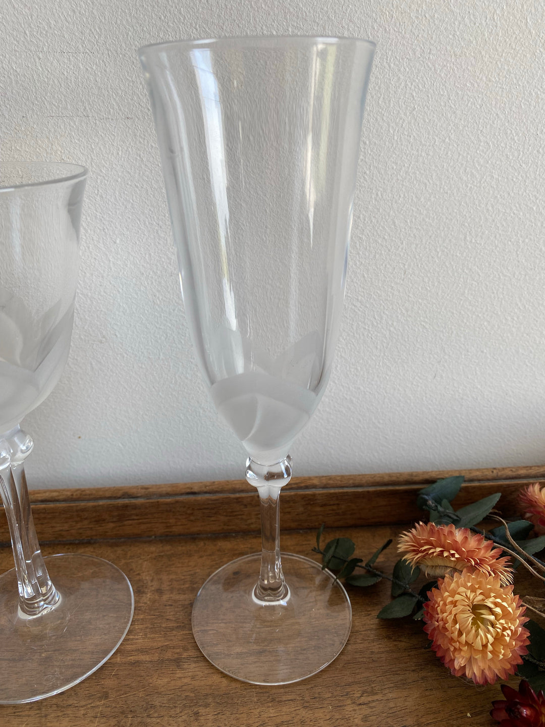 Verres à pied en cristal CDA