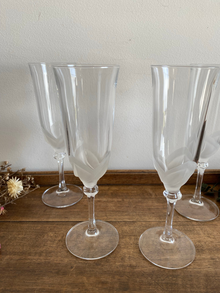 Verres à pied en cristal CDA