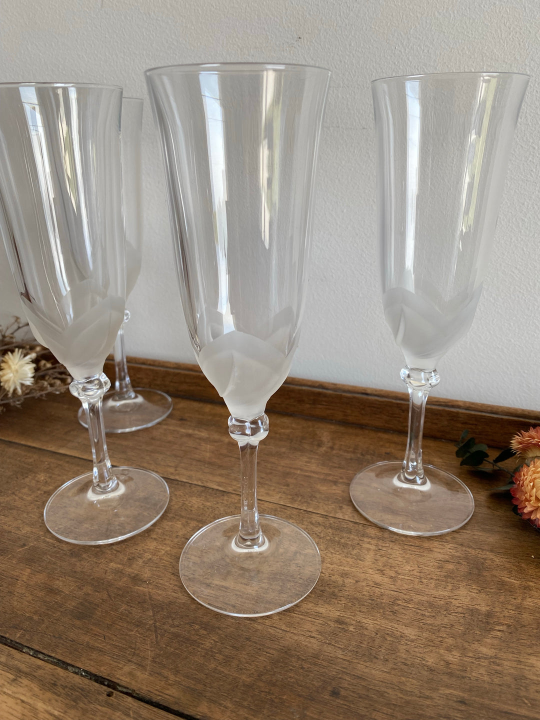 Verres à pied en cristal CDA