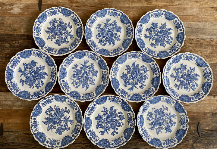 Assiettes plates et creuses Ridgway