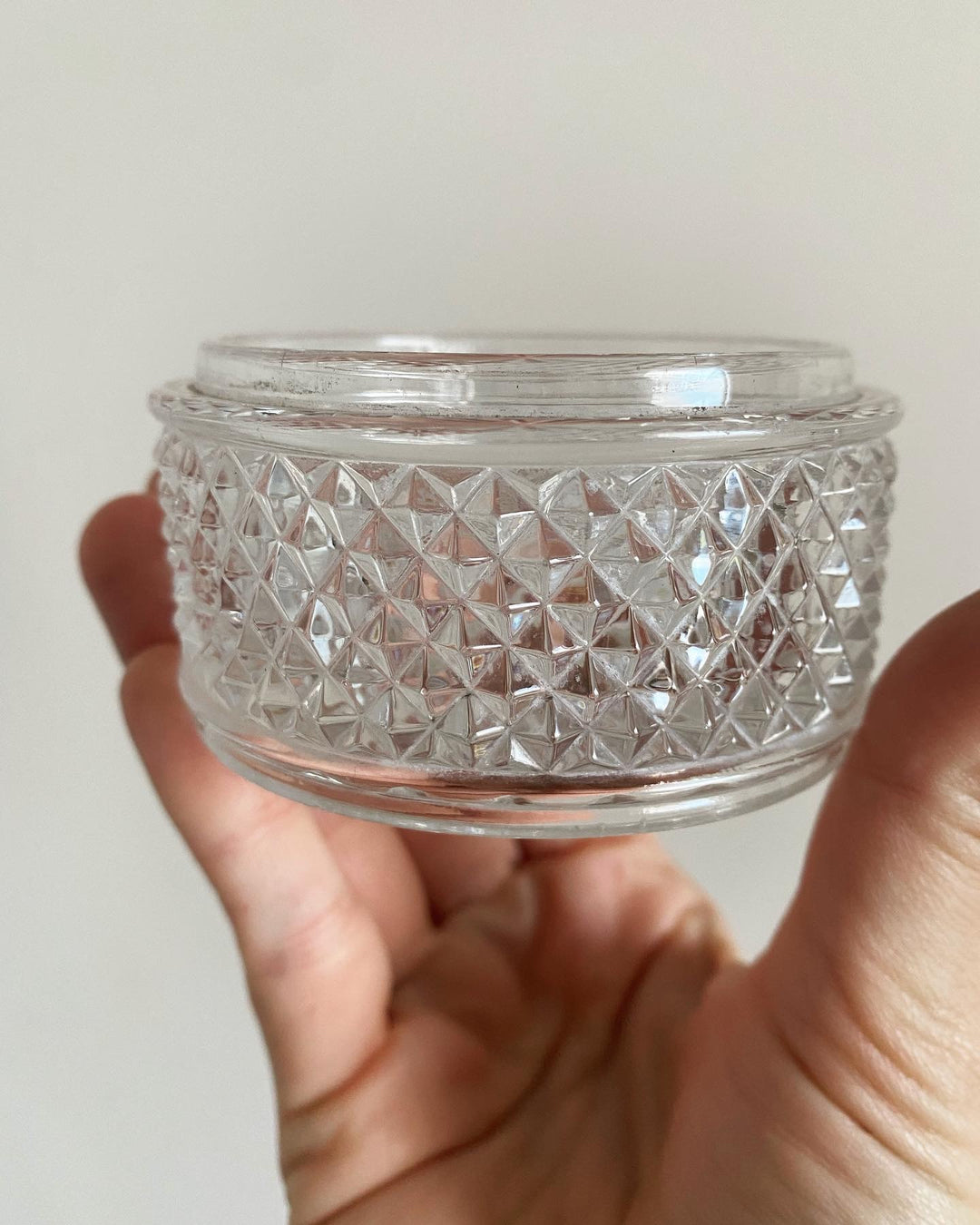 Bonbonnière en cristal de Baccarat