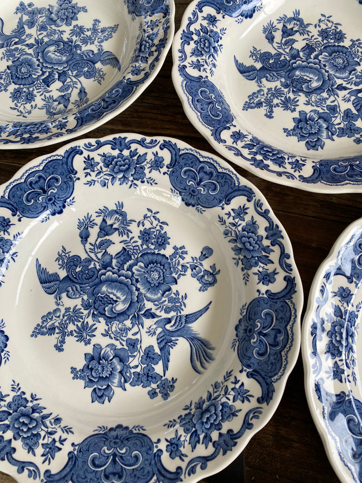 Assiettes plates et creuses Ridgway